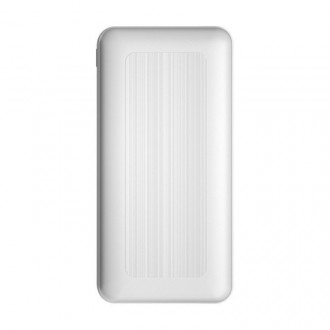 Dudao powerbank 20000 mAh Power Delivery 20 W Quick Charge 3.0 2x USB / USB Type C white (K12PQ + white)