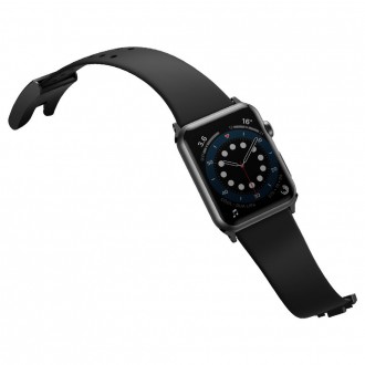 Náramek Baseus Slip-Thru pro Apple Watch 3/4/5/6/SE 38mm/40mm černý (LBWSE-01)