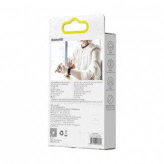 Náramek Baseus Slip-Thru pro Apple Watch 3/4/5/6/SE 38mm/40mm černý (LBWSE-01)