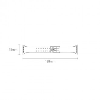 Náramek Baseus Slip-Thru pro Apple Watch 3/4/5/6/SE 38mm/40mm černý (LBWSE-01)