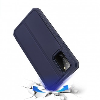 DUX DUCIS Skin X Bookcase type case for Samsung Galaxy A02s EU blue