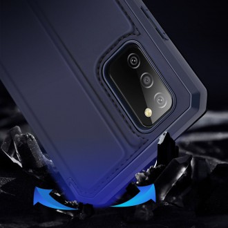 DUX DUCIS Skin X Bookcase type case for Samsung Galaxy A02s EU blue