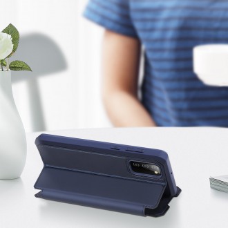 DUX DUCIS Skin X Bookcase type case for Samsung Galaxy A02s EU blue