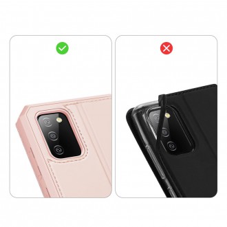 DUX DUCIS Skin X Bookcase type case for Samsung Galaxy A02s EU pink