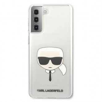 Karl Lagerfeld KLHCS21MKTR S21+ G996 hardcase Transparent Karl`s Head