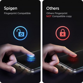 Tvrzené sklo Spigen GLAS.TR &quot;EZ FIT&quot; 2BALENÍ GALAXY S21+ PLUS