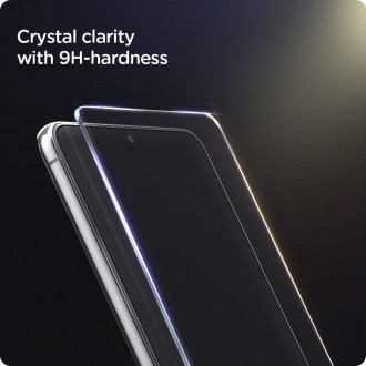 Tvrzené sklo Spigen GLAS.TR &quot;EZ FIT&quot; 2BALENÍ GALAXY S21+ PLUS