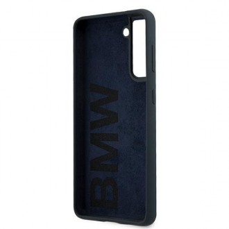 Etui BMW BMHCS21SSILNA S21 G991 granatowy/navy hardcase Silicone Signature