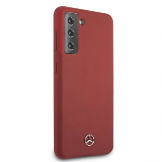 Mercedes MEHCS21MSILRE S21+ G996 czerwony/red hardcase Silicone Line