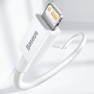 [RETURNED ITEM] Baseus Superior Cable USB Type C - Lightning Power Delivery 20 W 1 m White (CATLYS-A02)