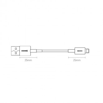 Baseus Superior USB - Lightning kabel 2,4 A 1 m červený (CALYS-A09)