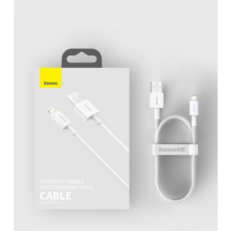 Baseus Superior USB - Lightning kabel 2,4 A 1 m červený (CALYS-A09)