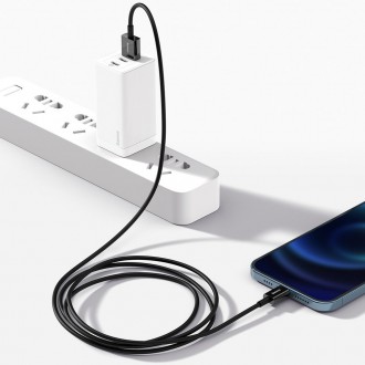 Baseus Superior USB - Lightning kabel 2,4 A 2 m černý (CALYS-C01)