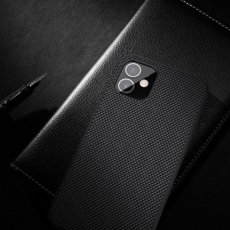 Nillkin Textured Case rugged cover with gel frame and nylon on the back iPhone 12 mini black
