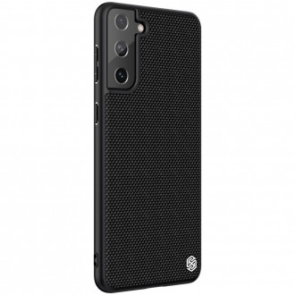 Nillkin Textured Case rugged cover with gel frame and nylon on the back Samsung Galaxy S21+ 5G black