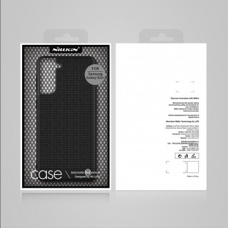 Nillkin Textured Case rugged cover with gel frame and nylon on the back Samsung Galaxy S21+ 5G black
