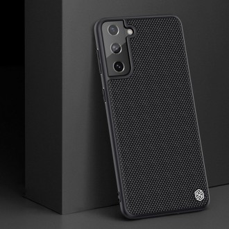Nillkin Textured Case rugged cover with gel frame and nylon on the back Samsung Galaxy S21+ 5G black