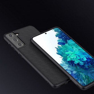 Nillkin Textured Case rugged cover with gel frame and nylon on the back Samsung Galaxy S21+ 5G black