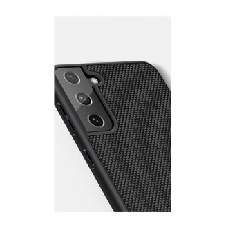 Nillkin Textured Case rugged cover with gel frame and nylon on the back Samsung Galaxy S21+ 5G black
