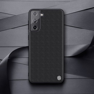 Nillkin Textured Case rugged cover with gel frame and nylon on the back Samsung Galaxy S21+ 5G black