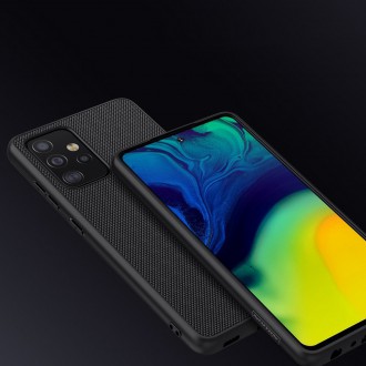 Nillkin Textured Case Durable reinforced case with a gel frame and nylon on the back Samsung Galaxy A52s 5G / A52 5G / A52 4G black