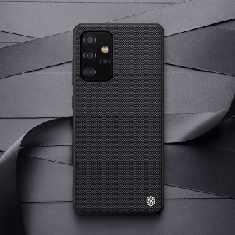 Nillkin Textured Case Durable reinforced case with a gel frame and nylon on the back Samsung Galaxy A52s 5G / A52 5G / A52 4G black