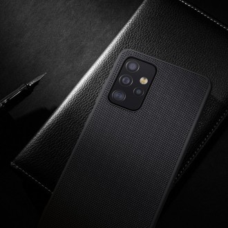 Nillkin Textured Case Durable reinforced case with a gel frame and nylon on the back Samsung Galaxy A52s 5G / A52 5G / A52 4G black