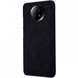 Nillkin Qin original leather case cover for Xiaomi Redmi Note 9T 5G black