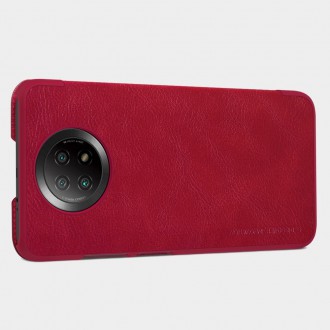 Nillkin Qin original leather case cover for Xiaomi Redmi Note 9T 5G black