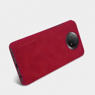 Nillkin Qin original leather case cover for Xiaomi Redmi Note 9T 5G brown