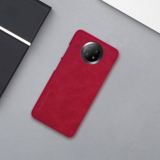 Nillkin Qin original leather case cover for Xiaomi Redmi Note 9T 5G brown