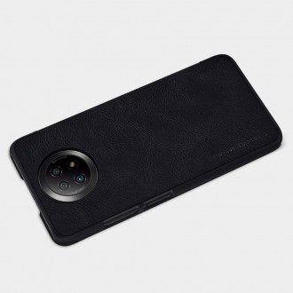 Nillkin Qin original leather case cover for Xiaomi Redmi Note 9T 5G brown