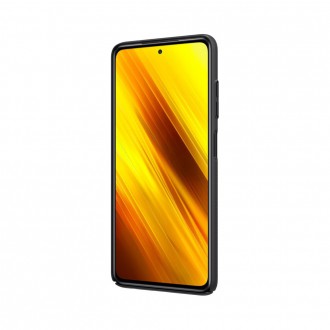Nillkin Super Frosted Shield Case + kickstand for Xiaomi Poco X3 NFC / Poco X3 Pro black