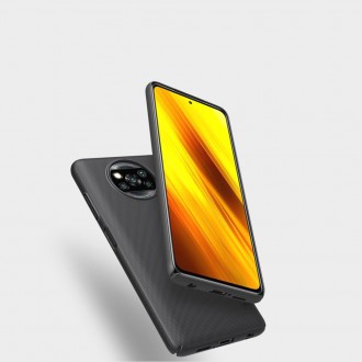 Nillkin Super Frosted Shield Case + kickstand for Xiaomi Poco X3 NFC / Poco X3 Pro black