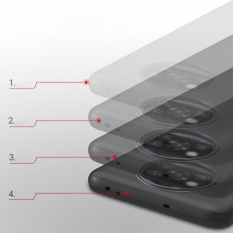 Nillkin Super Frosted Shield Case + kickstand for Xiaomi Poco X3 NFC / Poco X3 Pro black