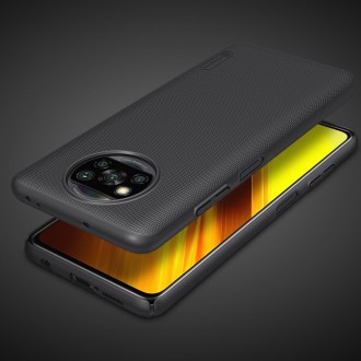 Nillkin Super Frosted Shield Case + kickstand for Xiaomi Poco X3 NFC / Poco X3 Pro black
