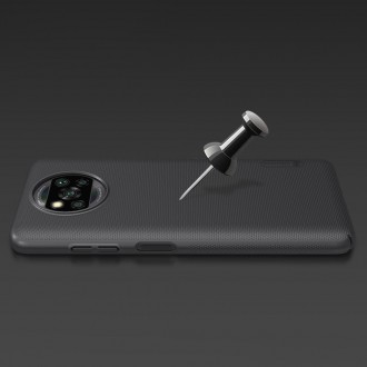 Nillkin Super Frosted Shield Case + kickstand for Xiaomi Poco X3 NFC / Poco X3 Pro black