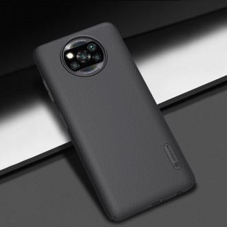 Nillkin Super Frosted Shield Case + kickstand for Xiaomi Poco X3 NFC / Poco X3 Pro black