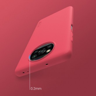 Nillkin Super Frosted Shield Case + kickstand for Xiaomi Poco X3 NFC / Poco X3 Pro black