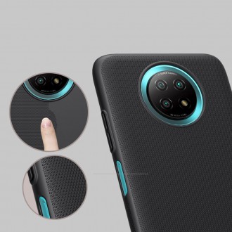Nillkin Super Frosted Shield Case + kickstand for Xiaomi Redmi Note 9T 5G black