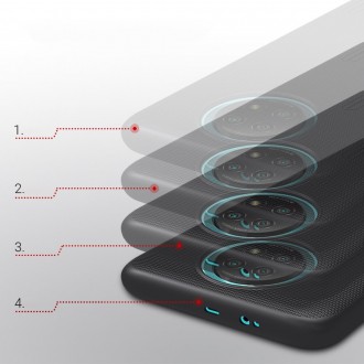 Nillkin Super Frosted Shield Case + kickstand for Xiaomi Redmi Note 9T 5G black