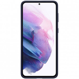 Nillkin Flex Pure Pro Case Soft Flexible Rubber Cover for Samsung Galaxy S21+ 5G (S21 Plus 5G) blue