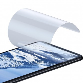 Baseus 2x celoobrazovková ochranná fólie 0,15 mm pro Xiaomi Redmi K40 / K40 Pro / Poco F3 Transparent (SGMIK40-02)