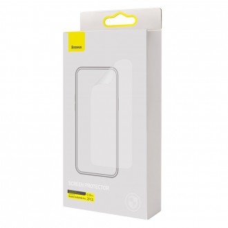 Baseus 2x celoobrazovková ochranná fólie 0,15 mm pro Xiaomi Redmi K40 / K40 Pro / Poco F3 Transparent (SGMIK40-02)