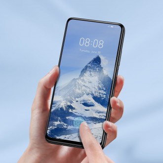 Baseus 2x celoobrazovková ochranná fólie 0,15 mm pro Xiaomi Redmi K40 / K40 Pro / Poco F3 Transparent (SGMIK40-02)