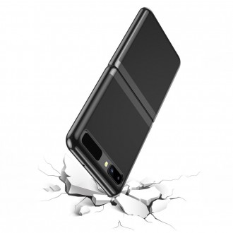 Plating Case hard case Electroplating frame Cover for Samsung Galaxy Z Flip black