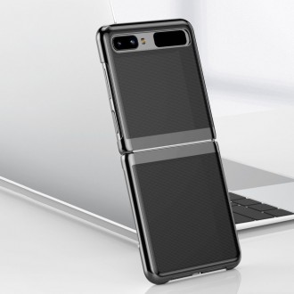 Plating Case hard case Electroplating frame Cover for Samsung Galaxy Z Flip black