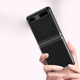 Plating Case hard case Electroplating frame Cover for Samsung Galaxy Z Flip black