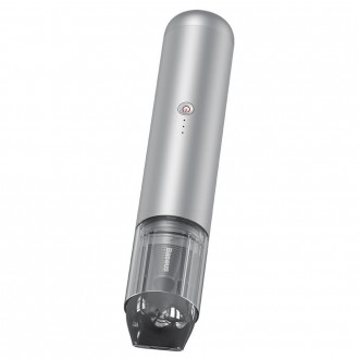 Baseus A3 akumulátorový vysavač do auta 135 W 15000 Pa stříbrný (CRXCQA3-0S)