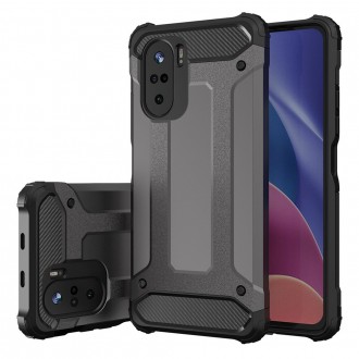 Hybrid Armor Case Tough Rugged Cover for Xiaomi Redmi K40 Pro+ / K40 Pro / K40 / Poco F3 golden